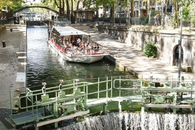 Paris Canal St-Martin Sightseeing Cruise (Live Commentary)