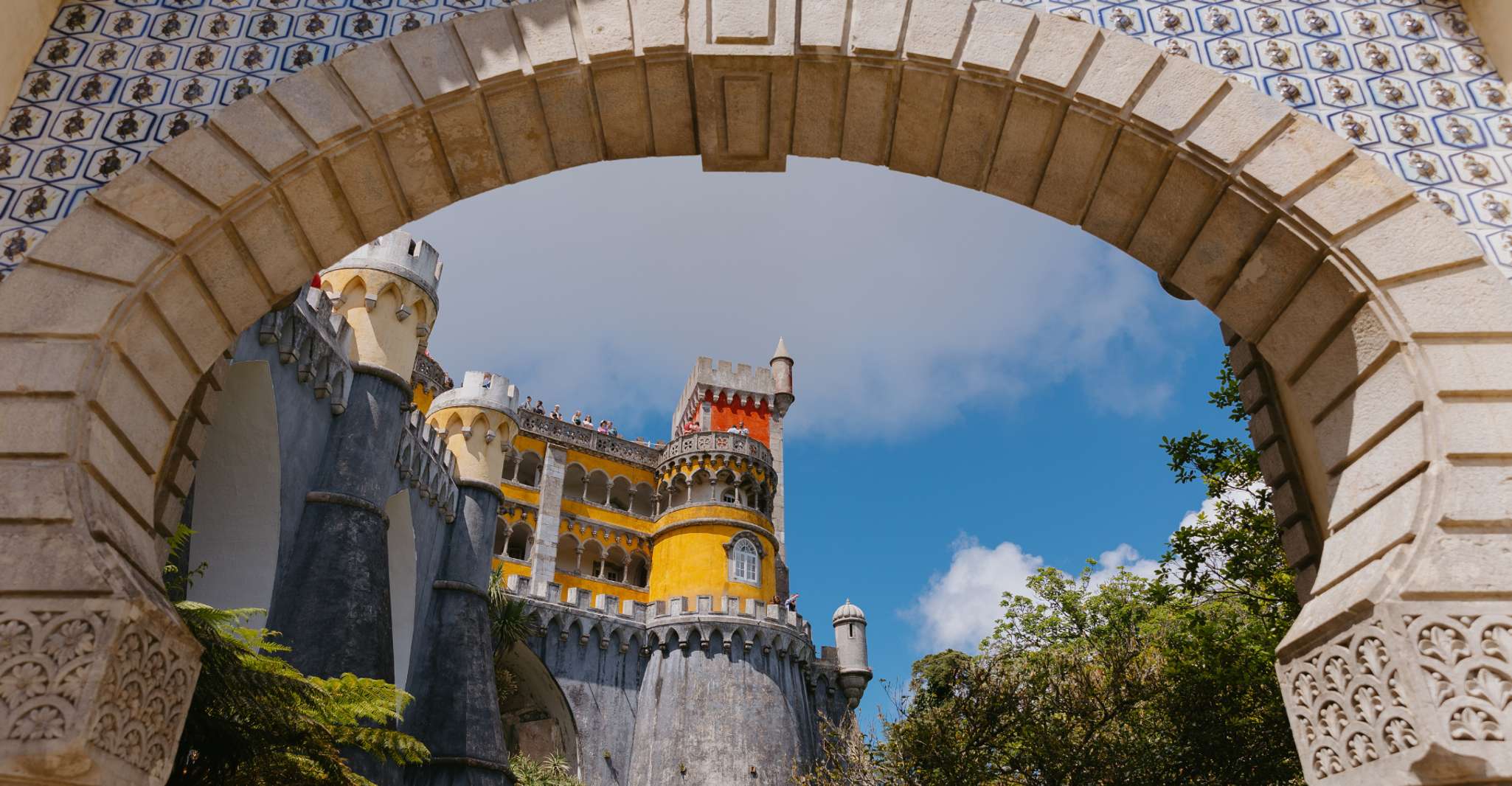 From Lisbon: Sintra, Pena, Regaleira, Cabo da Roca & Cascais