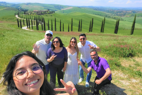 From Florence: Siena, Cortona, Montepulciano & Val D'Orcia