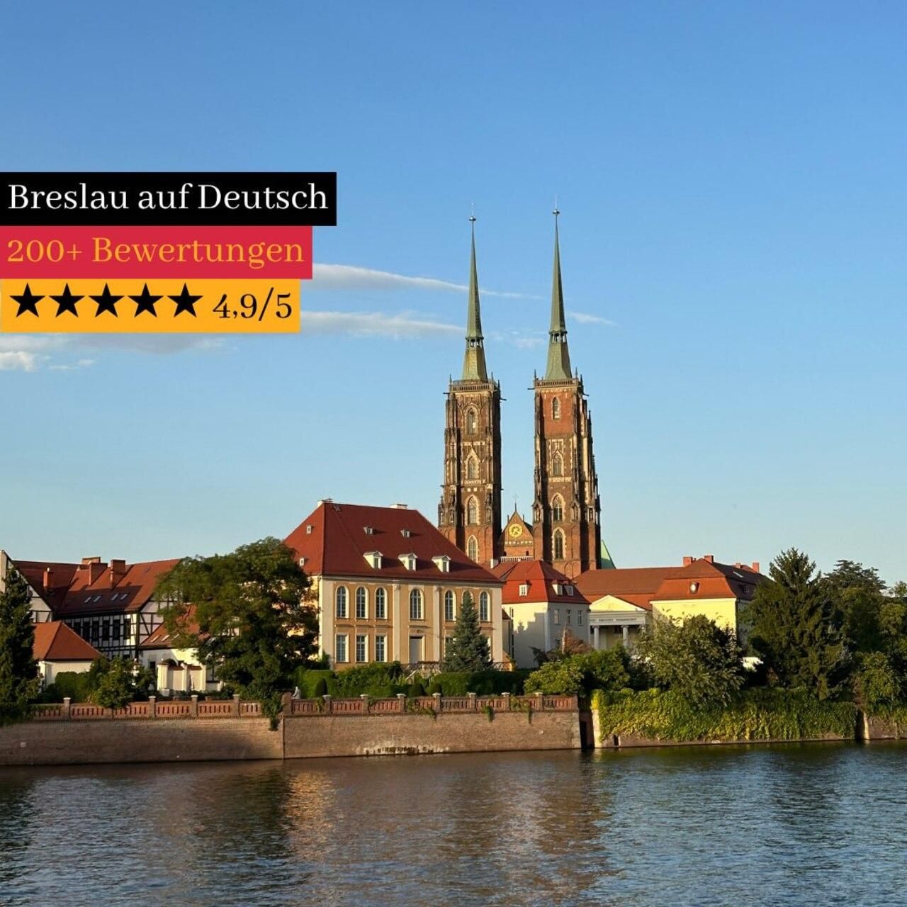 Gruppenstadtführung zu Fuß durch Breslau auf Deutsch