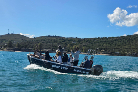 Tirana/Durres/Vlora: Blue Eye,Saranda & Ksamil Boat Tour