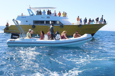 Hurghada: Giftun Island Orange Bay Speedboat Cruise &amp; LunchGroup Speedboat to Orange Bay with Snorkeling