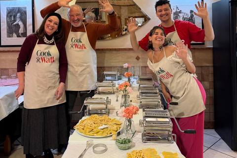 Rome: Pasta & Tiramisu Cooking Class Near the Vatican with Wine & Gelato Rome: Pasta & Tiramisu Cooking Class with Fine Wine, Gelato, and Limoncello