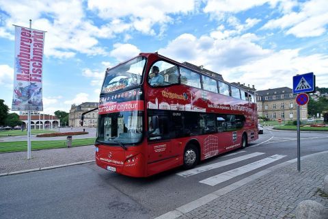 Stuttgart: 24 timmars hop-on-hop-off med sightseeingbuss
