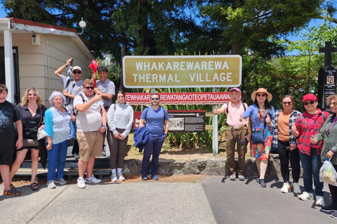 Auckland: Rotorua Māori Village & Wai Ariki Small Group Tour