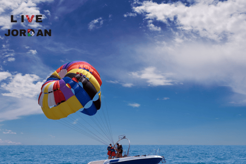 Aqaba : Aventure sportive en mer RougeParachute ascensionnel double