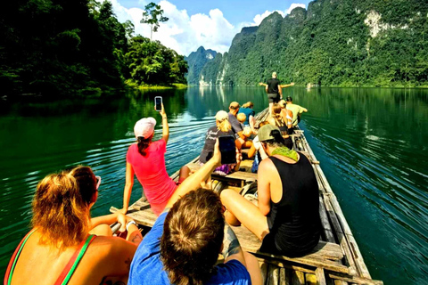 Desde Phuket: Tour de una noche al lago Cheow Lan: todo incluido.Desde Phuket: Excursión de dos días al lago Cheow Lan: todo incluido
