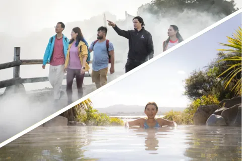 Auckland: Rotorua dagtour met Te Puia & Polynesian Spa
