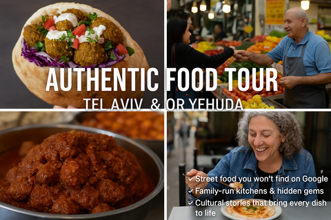 Authentic Israeli Food Tour : Or Yehuda & Tel Aviv