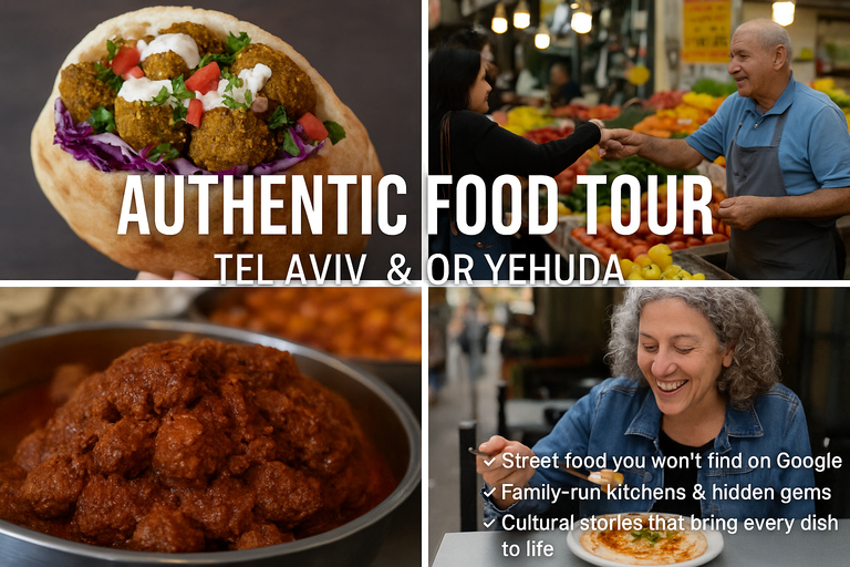 Authentic Israeli Food Tour : Or Yehuda & Tel Aviv
