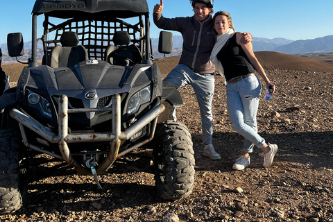 Buggy Marrakech: Tour in buggy nel deserto di Agafay e spettacolo con cena1 Buggy ( 1 ora ) per 2 persone senza cena