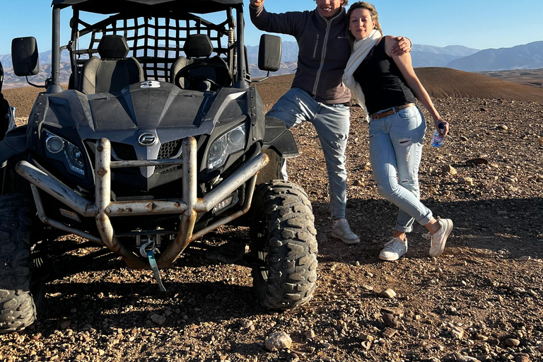 Buggy Marrakech: Tour in buggy nel deserto di Agafay e spettacolo con cena1 Buggy ( 1 ora ) per 2 persone senza cena