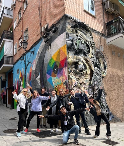 Madrid Street Art Tour (Malasaña Chueca Gran Via & Lavapies)