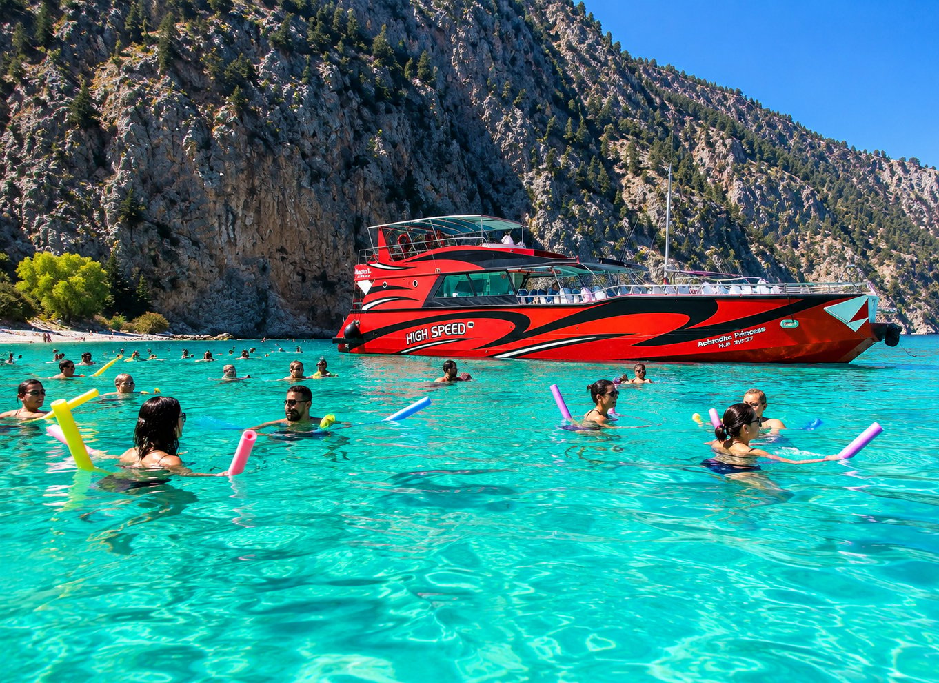 Rhodos: Hurtigbåd til Symi-øen og Saint George's Bay