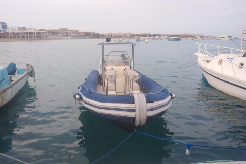 Hurghada: Sea Taxi Ein Hochgeschwindigkeitsabenteuer zu den InselnSeetaxi zur Insel Orange Bay