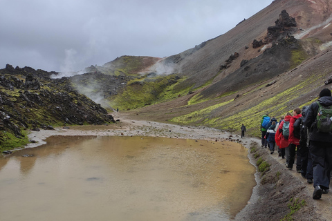 Reykjavík/Hella : Excursion d&#039;une journée sur les hauts plateaux de Landmannalaugar