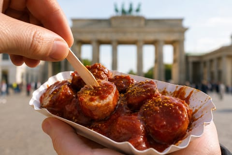 Berlin Express, topped off with a Curry Wurst & Beer Tasting