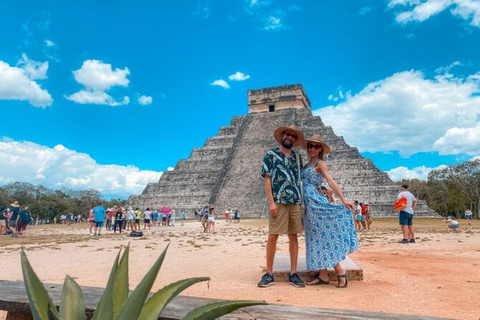 Cancún: Chichén Itzá, Baño en el Cenote y Expedición a Valladolid