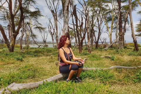 Lago Naivasha e ilha Crescent: Caminhando com animaisCaminhando com animais na ilha Crescent Safári de barco