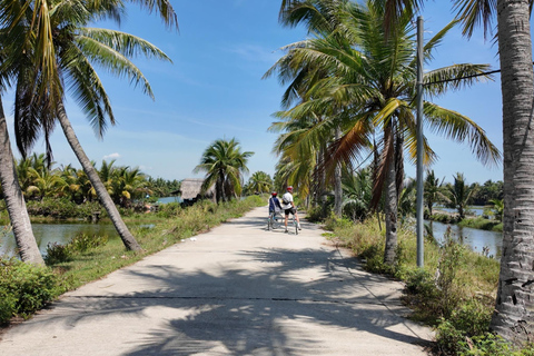 Hoi An Bike Tour: Stress Relief w Buffalo,Duck & Basket Boat E-Car Sightsee Private Tour: Explore the Insider’s Route