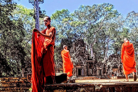 Siem Reap: Grand Circuit Temples Sunset Half-Day Tour 4-5 Morning Tour with Licensed Guide