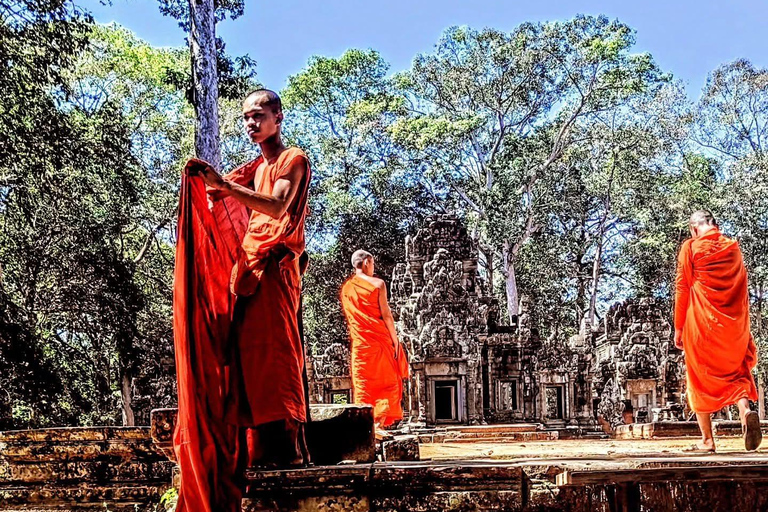 Siem Reap: Grand Circuit Temples Sunset Half-Day Tour 4-5 Morning Tour with Licensed Guide