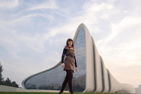 Baku: Heydar Aliyev Center Photoshoot (Flying Dress Option)