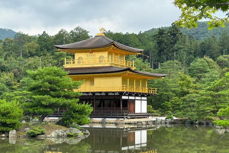 Kioto: Kinkakuji, Pabellón Dorado Tour guiado en 90 Minutos