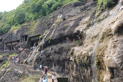 Viagem de táxi acessível de Aurangabad para as grutas de Ajanta e Ellora