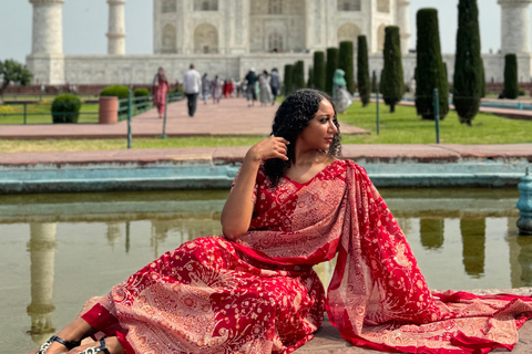 Taj Mahal : billet d&#039;entrée pour les étrangers (valeur élevée avec l&#039;entrée express)