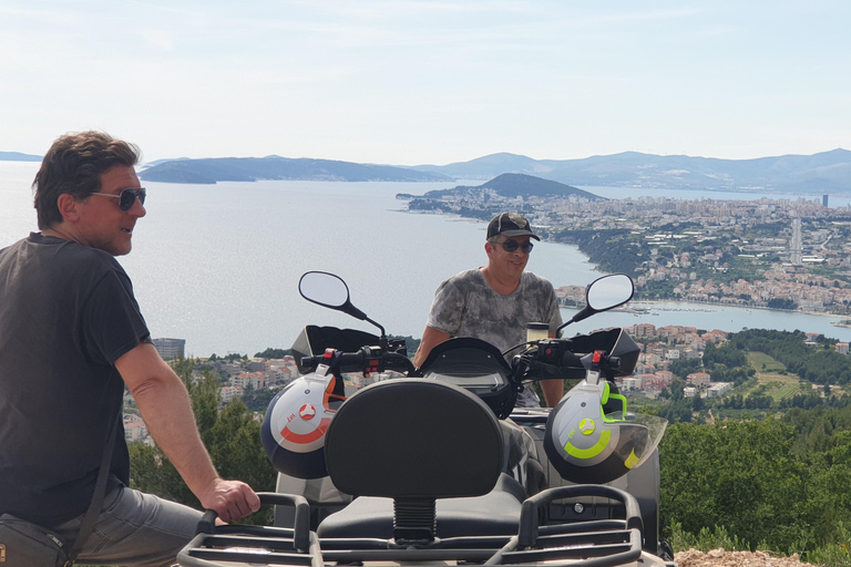 Split : Excursion en quad avec vue sur la mer, la montagne et la rivièreTandem Driver Quad