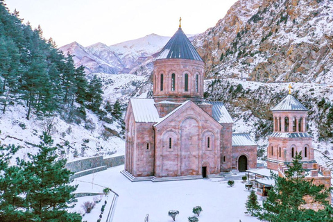 Kazbegi: Dariali Monastery, Gveleti Waterfall & Gergeti Tour