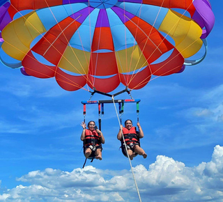 Parasailvluchten in Coron