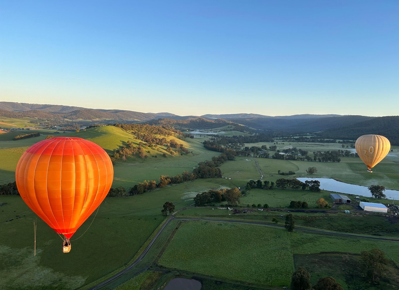 Yarra Valley: Luftballonflyvning og morgenmadsbuffet