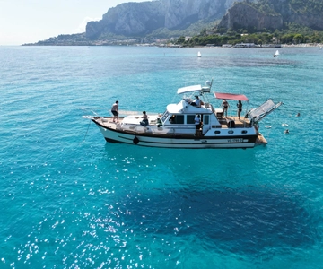 Palermo: Boat Tour With Aperitif Snorkeling And Cave Tour