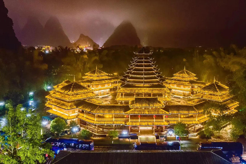 Guilin: Impression of Sanjie Liu Show Ticket A1 Tickets: Highest section with covered seating.