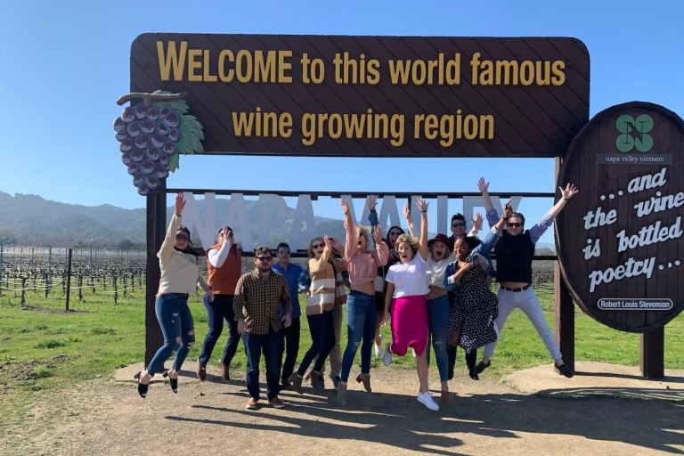 Depuis San Francisco : Excursion d'une journée dans la région viticole de Sonoma et Napa