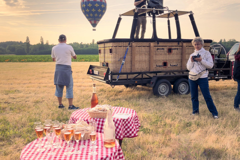 Amboise Hot-Air Balloon Sunrise Ride over the Loire Valley