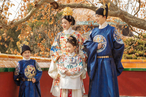 Beijing: Ming Dynasty Costume Experience Families or Couples 3 person - Ming Dynasty Chinese costume experience