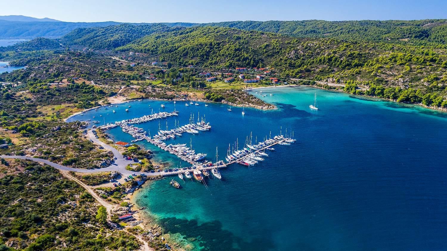 Chalkidiki, Sithonia: Berühmte Strände und lokale Fischtaverne