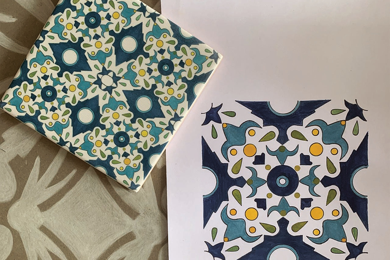 Lisbon: Azulejos&#039; Design Create Your Own Tile Workshop