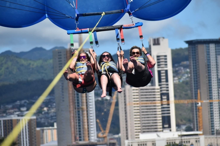 Oahu: Waikiki Parasailen600 voet Waikiki parasailing-ervaring