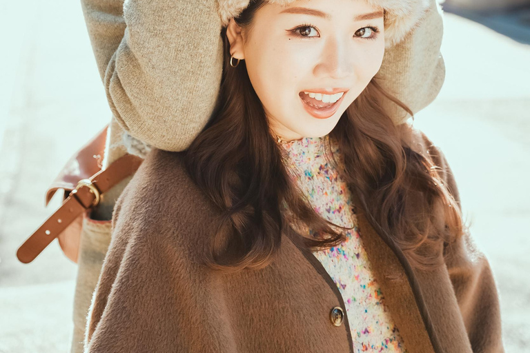 Sapporo Private Photo Session: Snow, Neon & Seasons