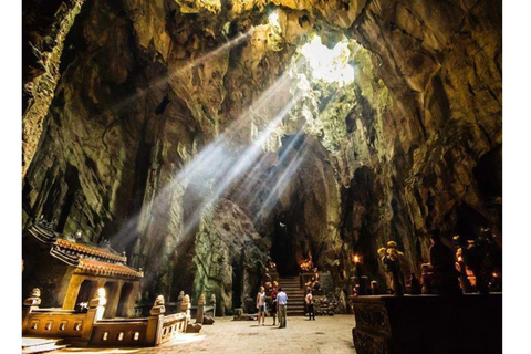 Découvrez Lady Buddha, les montagnes de marbre et la grotte d&#039;Am Phu.Visite matinale partagée avec déjeuner