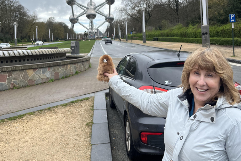 Visite guidée privée de l&#039;Atomium et du parc Mini-Europe en voiture