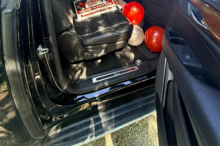 La Romana Airport Bayahibe Private Jeep Transfer w Champagne