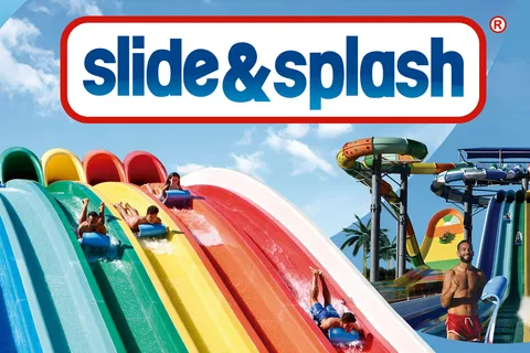 Entree ticket waterpark Slide & Splash
