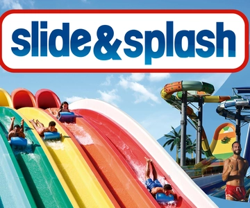 Slide & Splash Water Park Entrance Ticket