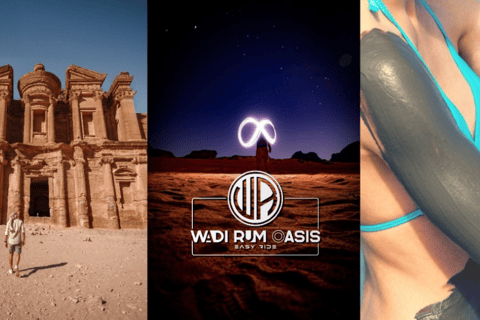 Visita Petra, Wadi Rum e Mar Morto num tour particular de dois dias