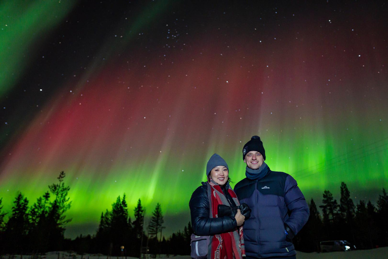 Rovaniemi: Aurora Hunt with 95% Success Rate, 4 people group Rovaniemi: Aurora Hunt with 95% Success Rate, PRIVATE